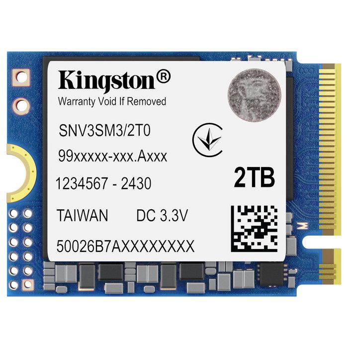 Kingston NV3 M.2 2230 2TB PCIe 4.0 NVMe