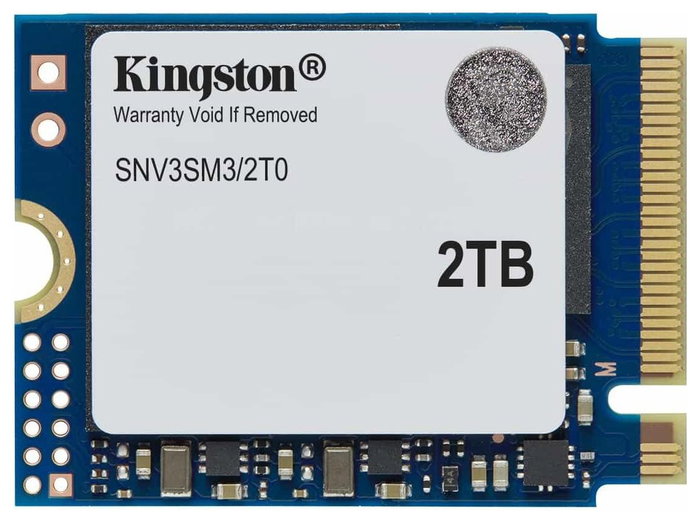 Kingston NV3 SSD M.2 2230 PCIe 4.0 NVMe 2TB 6000/5000 MB/s
