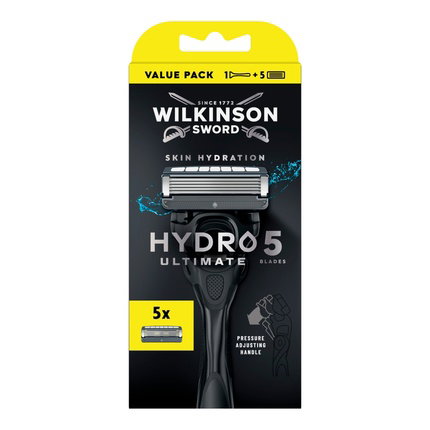 Wilkinson Sword Hydro 5 Ultimate Máquina + 5 Recambios Wilkinson Sword Hydro 5 Ultimate Máquina + 5 Recambios