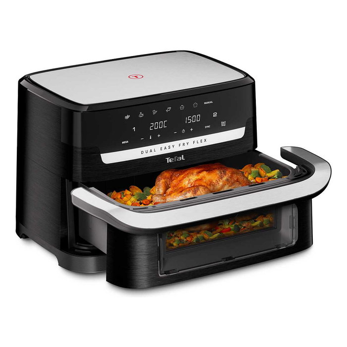 Tefal EY9228 Dual Easy Fry Flex freidora de aire Tefal EY9228 Dual Easy Fry Flex freidora de aire