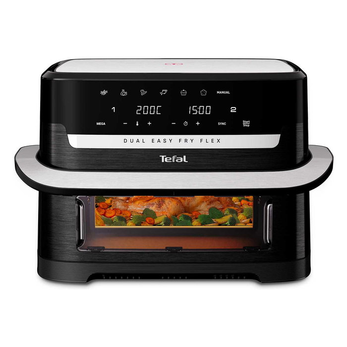 Tefal EY9228 Dual Easy Fry Flex freidora de aire Tefal EY9228 Dual Easy Fry Flex freidora de aire