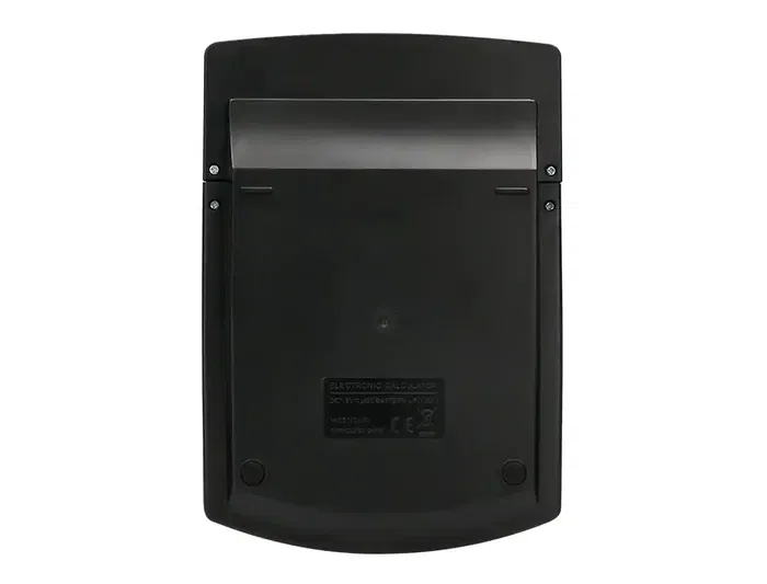 Liderpapel Calculadora Sobremesa XF40 12 Dígitos Solar y Pilas Negro 40% Reciclada 175x120x30 mm