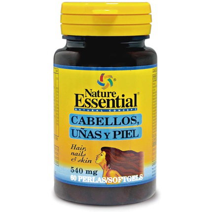 NATURE ESSENTIAL Cabellos, uñas y piel 540 mg 60 perlas