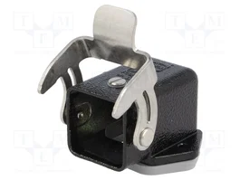 HARTING Carcasa para conectores HDC Han® M tamaño 3A negra