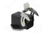HARTING Carcasa para conectores HDC Han® M tamaño 3A negra