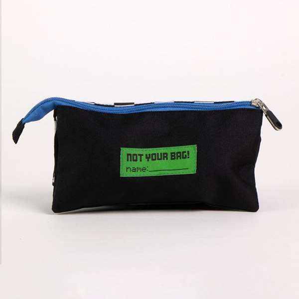 Cerdá Estuche Portatodo 3 Compartimentos Avengers Negro 22.5 cm