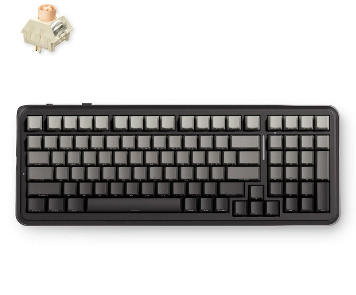 Mchose MC-K99V3-4 Icy Creamsicle Teclado Gaming Mecánico Inalámbrico Gris-Negro Mchose MC-K99V3-4 Icy Creamsicle Teclado Gaming Mecánico Inalámbrico Gris-Negro