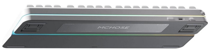 Mchose MC-K99V3-4 Icy Creamsicle Teclado Gaming Mecánico Inalámbrico Gris-Negro Mchose MC-K99V3-4 Icy Creamsicle Teclado Gaming Mecánico Inalámbrico Gris-Negro