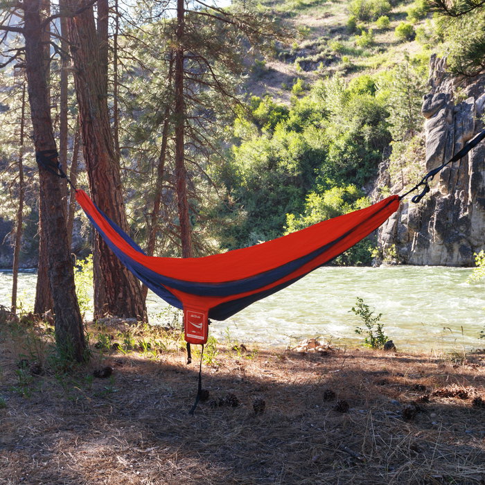 Aktive Hamaca colgante camping ultraligera con accesorios de montaje