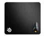 SteelSeries QcK Edge Large - Alfombrilla de ratón Gaming Tela, Bordes Rematados, Negro, 450x400mm (63823)