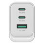 Conceptronic Cargador de pared ALTHEA21W65 65W 2x USB-C 1x USB-A Blanco