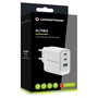 Conceptronic Cargador de pared ALTHEA21W65 65W 2x USB-C 1x USB-A Blanco