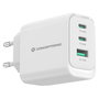 Conceptronic Cargador de pared ALTHEA21W65 65W 2x USB-C 1x USB-A Blanco