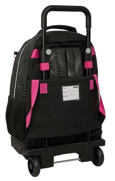 Safta Mochila Grande con Ruedas Extraíble K-Pop Demon Hunters 33x45x22cm