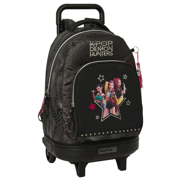 Safta Mochila con Ruedas Compact Extraíble K-Pop Demon Hunters Energy