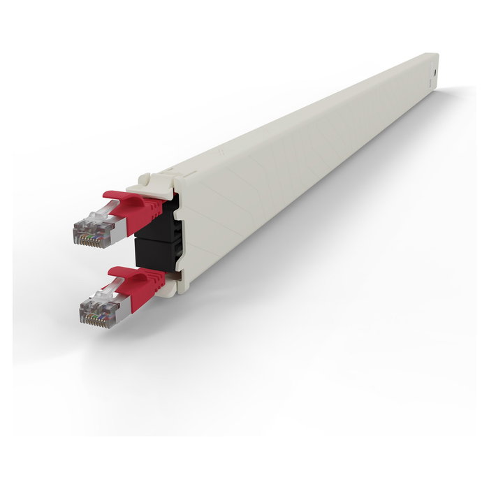 PATCHBOX patchbox.one Kupferkassette Cable LAN Cat 6a U/FTP STP PoE 1.8 m Rojo Código CONE30STPRD