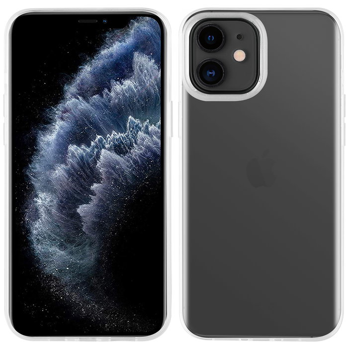 Muvit Funda Recycletek para Apple iPhone 12, Fabricada con Materiales Reciclados y Reciclable
