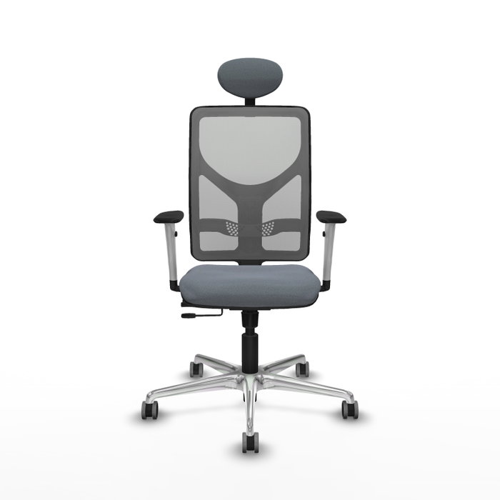 PIQUERAS Y CRESPO Silla de oficina Motilla Gris con mecanismo Sincro/Traslack PIQUERAS Y CRESPO Silla de oficina Motilla Gris con mecanismo Sincro/Traslack