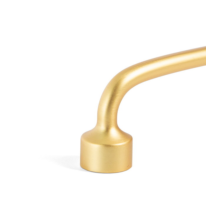 Viefe Tirador Zamak Modelo Floid Oro Cepillado 192 mm