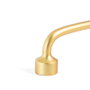 Viefe Tirador Zamak Modelo Floid Oro Cepillado 192 mm