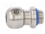 LAPP SKINTOP® INOX SC M12 Pasamuros con toma de tierra