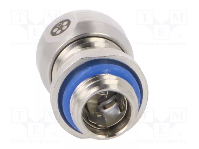 LAPP SKINTOP® INOX SC M12 Pasamuros con toma de tierra