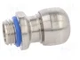 LAPP SKINTOP® INOX SC M12 Pasamuros con toma de tierra