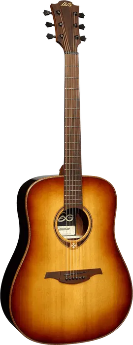 LAG Guitarra Acústica Dreadnought Tramontane 118 - Brown Shadow Lag Acabado Brillante
