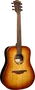 LAG Guitarra Acústica Dreadnought Tramontane 118 - Brown Shadow Lag Acabado Brillante