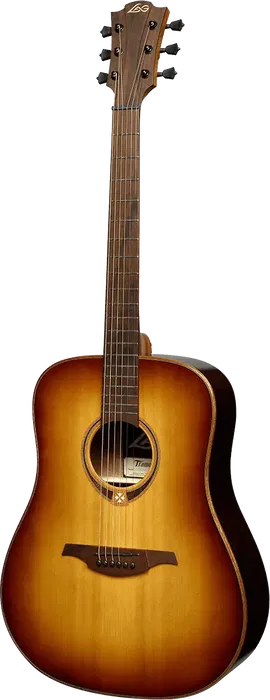 LAG Guitarra Acústica Dreadnought Tramontane 118 - Brown Shadow Lag Acabado Brillante