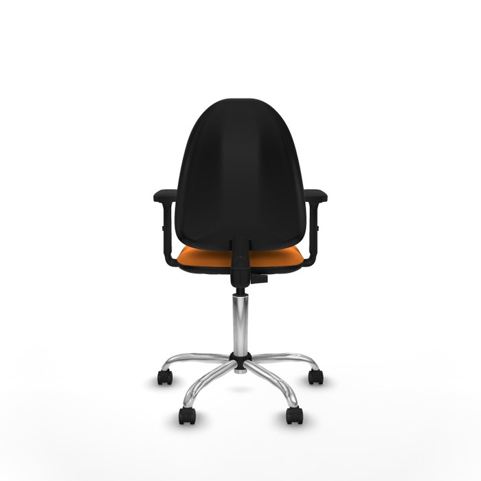 PIQUERAS Y CRESPO Silla de oficina Aýna Naranja con Brazos 2D PIQUERAS Y CRESPO Silla de oficina Aýna Naranja con Brazos 2D