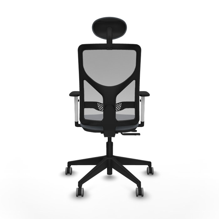 PIQUERAS Y CRESPO Silla de oficina Motilla Gris con Mecanismo Sincro/Traslack PIQUERAS Y CRESPO Silla de oficina Motilla Gris con Mecanismo Sincro/Traslack