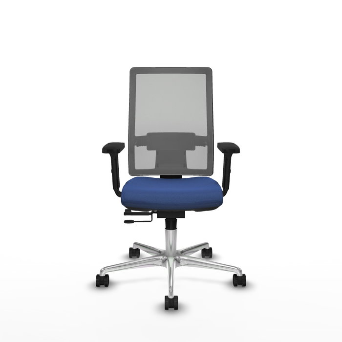 PIQUERAS Y CRESPO Silla de oficina Horna Azul marino y Gris PIQUERAS Y CRESPO Silla de oficina Horna Azul marino y Gris