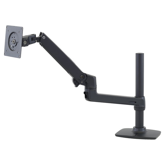 Ergotron LX Monitor Arm de Mesa con Poste Alto, Negro, para Pantallas de hasta 34" (86,4 cm)