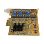 StarTech.com Tarjeta de Red PCI Express Gigabit con 4 Puertos RJ45