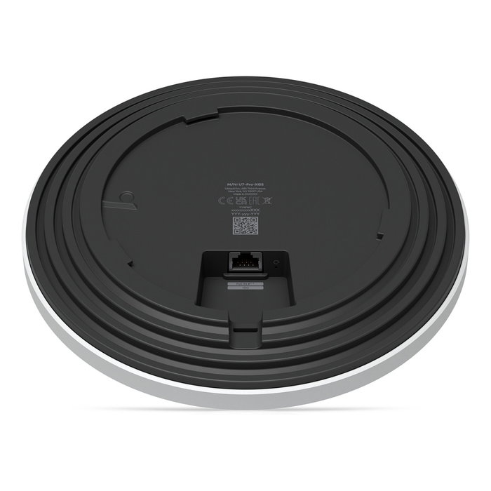 Ubiquiti U7-PRO-XGS Wifi 7 Punto de Acceso Inalámbrico 8600 Mbit/s, 10/100/1000/2500/5000/10000 Ethernet PoE++ Blanco