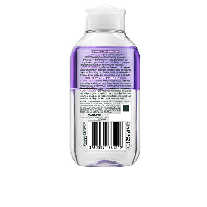 GARNIER Skinactive Essentials Desmaquillante de Ojos 2 en 1