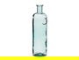 Botella Decorativa Vidrio Stamp 45 cm Transparente Cristal Reciclado Giftdecor 14x44x13 cm (Set de 4)