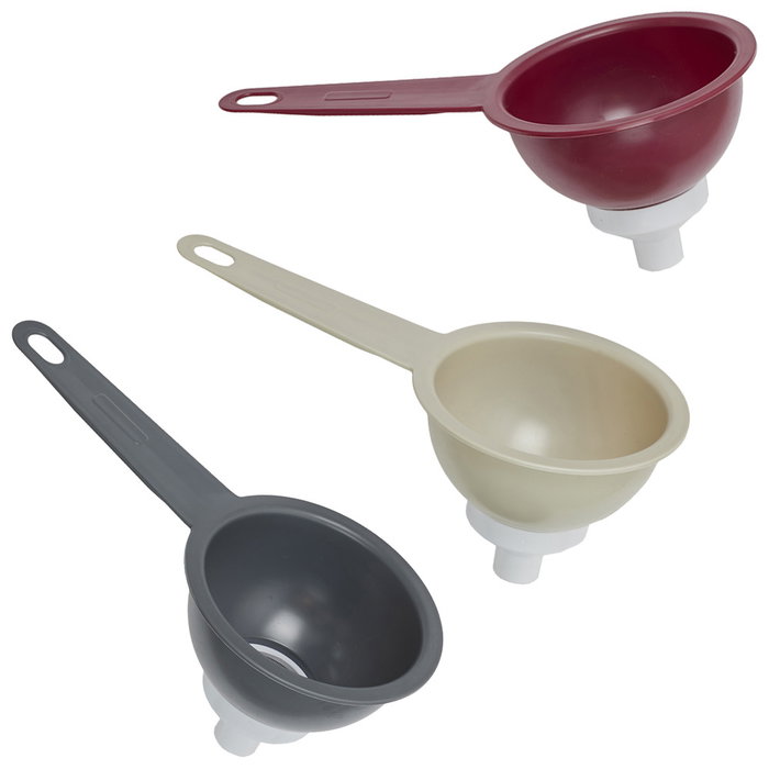 Cook Concept Embudo Con Filtro Para Colar Aceite, Pulpa De Zumos Y Jugos De Cocción