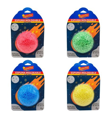 Juego Supertite Espuma De Moldeado 4G Bola (Set de 12) Juego Supertite Espuma De Moldeado 4G Bola (Set de 12)