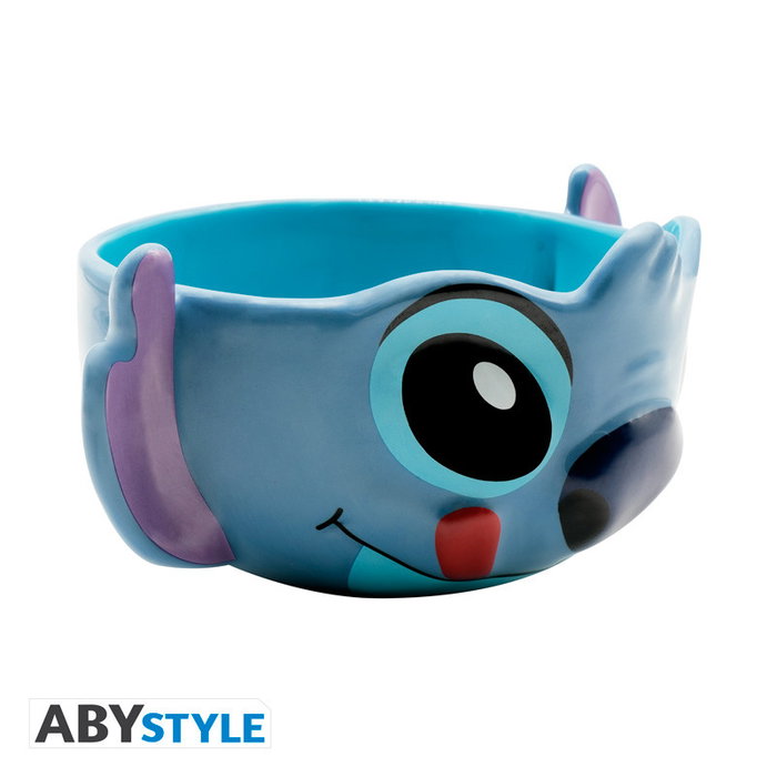ABYstyle Tazón 3D Stitch Lilo & Stitch 500 ml Dolomita
