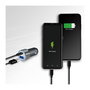 LogiLink PA0252 Cargador USB Coche 36W 2 Puertos (USB-C PD + USB-A QC 3.0) para Encendedor 12V/24V, Gris