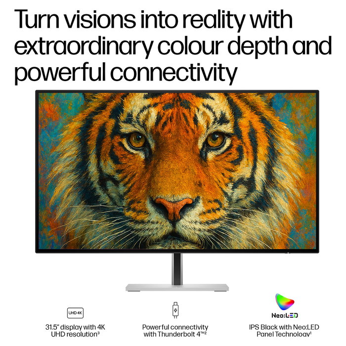 HP Serie 7 Pro Monitor 732xk 80 cm (31,5") 4K Ultra HD IPS Black 120 Hz con Thunderbolt 4, HDMI 2.1, DisplayPort 1.4 y Docking para Negocios HP Serie 7 Pro Monitor 732xk 80 cm (31,5") 4K Ultra HD IPS Black 120 Hz con Thunderbolt 4, HDMI 2.1, DisplayPort 1.4 y Docking para Negocios