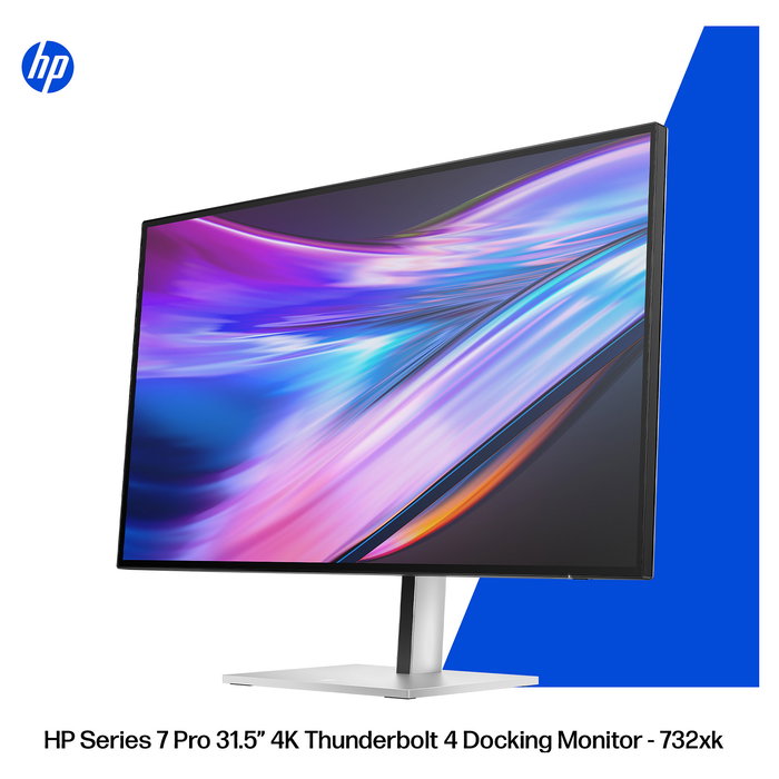 HP Serie 7 Pro Monitor 732xk 80 cm (31,5") 4K Ultra HD IPS Black 120 Hz con Thunderbolt 4, HDMI 2.1, DisplayPort 1.4 y Docking para Negocios HP Serie 7 Pro Monitor 732xk 80 cm (31,5") 4K Ultra HD IPS Black 120 Hz con Thunderbolt 4, HDMI 2.1, DisplayPort 1.4 y Docking para Negocios