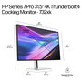 HP Serie 7 Pro Monitor 732xk 80 cm (31,5") 4K Ultra HD IPS Black 120 Hz con Thunderbolt 4, HDMI 2.1, DisplayPort 1.4 y Docking para Negocios