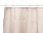 Cortina de Baño Berilo Poliester Beige con Puntos 180x180 cm (Set de 12)