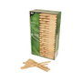 PAPSTAR Palillos de agitación desechables de madera, 1000 unidades