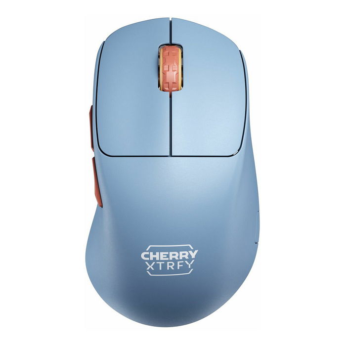 Cherry XTRFY M64 Ratón Gaming Inalámbrico Azul, Sensor Óptico, Bajo Latencia, Ergonomía para Juegos Cherry XTRFY M64 Ratón Gaming Inalámbrico Azul, Sensor Óptico, Bajo Latencia, Ergonomía para Juegos