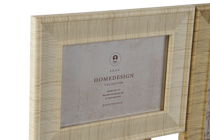 DKD Home Decor Marco Multifoto PS Cristal 36x36 cm 4 Fotos