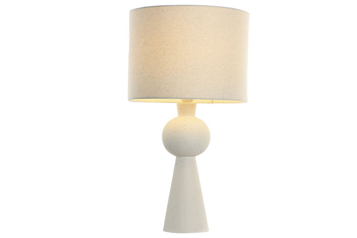 DKD Home Decor Lámpara Sobremesa Urban Crudo 33 x 61 x 33 cm